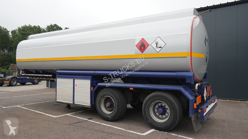 نصف مقطورة  2 Axle adr fuel tank trailer