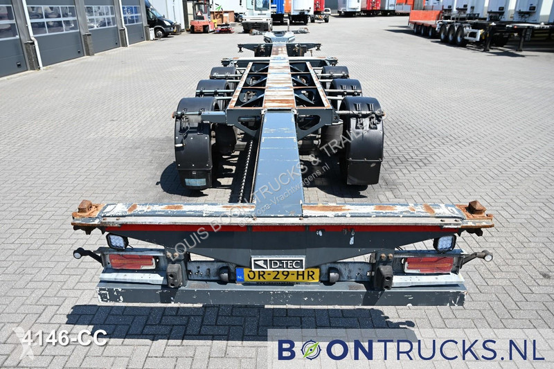 نصف مقطورة D-TEC FLEXITRAILER | 2x20-30-40-45ft...
