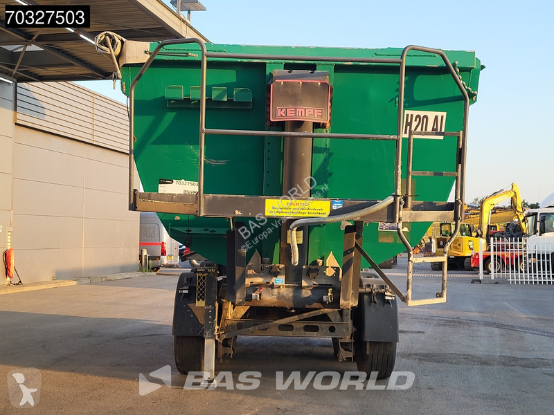 نصف مقطورة Kempf SKM 35/3 Lift Axle Alcoa