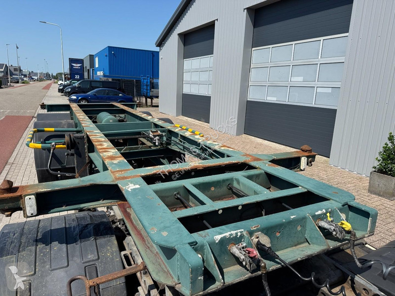 نصف مقطورة Van Hool 20 Ft Container Chassis,...