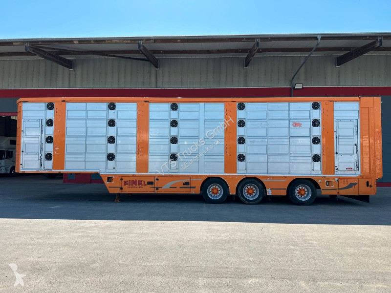 Semiremorca  Finkl SAV35 4.Stock Hubdach Lift...