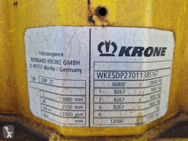 نصف مقطورة Krone SDP27