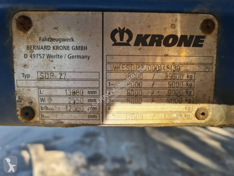 نصف مقطورة Krone