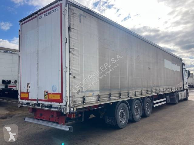 نصف مقطورة Lecitrailer Rodillos carga aerea