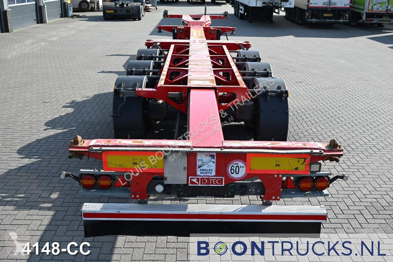 نصف مقطورة D-TEC FLEXITRAILER | 2x20-30-40-45ft...