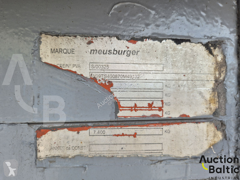 نصف مقطورة Meusburger MTS-4