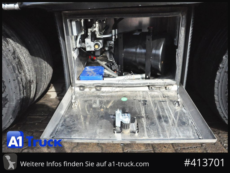 نصف مقطورة Fliegl SDS 480, Tieflader Stapler...