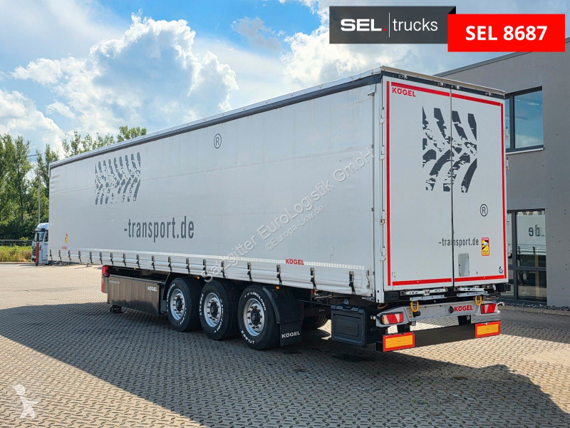 نصف مقطورة Kögel S24 / Palettenkasten / Liftachse