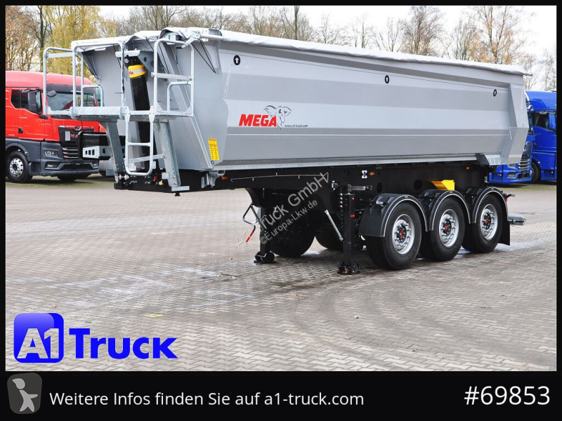 نصف مقطورة Benalu Mega  25m³ Lift Stahl  SAF...