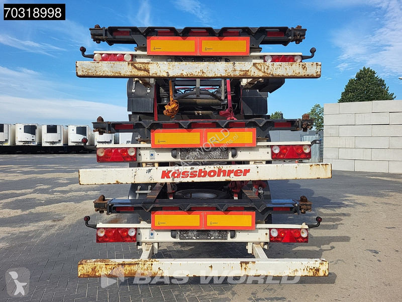 نصف مقطورة Kässbohrer CS 40ft 45ft Lift Axle