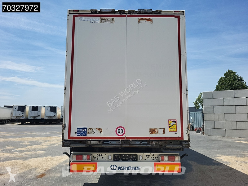 Krone 3 axles Closed semi-trailer