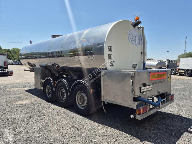 نصف مقطورة Magyar 29000L INSULATED INOX TANK -...