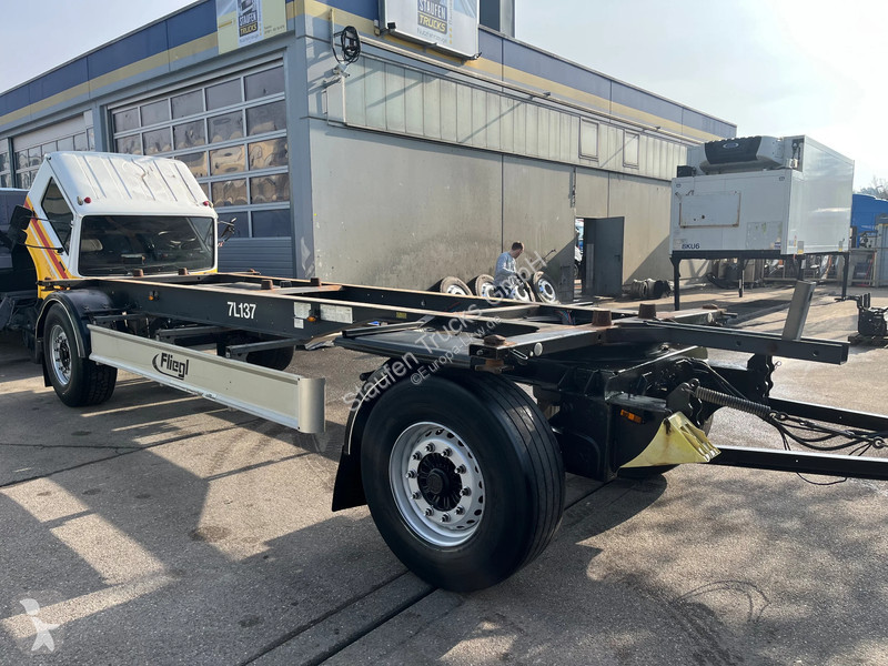 نصف مقطورة Fliegl 4 x ZWP 180 2-Achs Lafette...