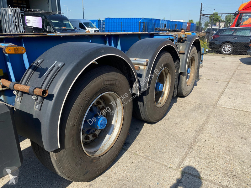 نصف مقطورة LAG / ADR / Tank Chassis / BPW + Drum