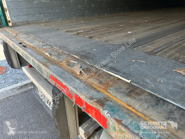 نصف مقطورة Trouillet Semitrailer Dryfreight Mega