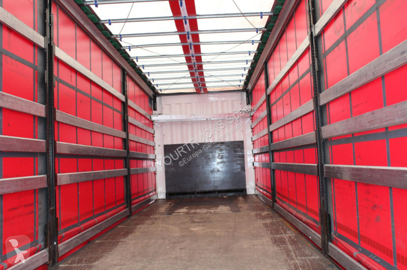 Semitrailer Krone   Plane Edscha Liftachse  LBW...