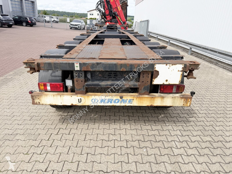 نصف مقطورة Krone SD Container-Chassi SD...
