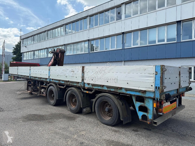 نصف مقطورة Pacton TGD343 3 AXLE BPW + HMF 1720...