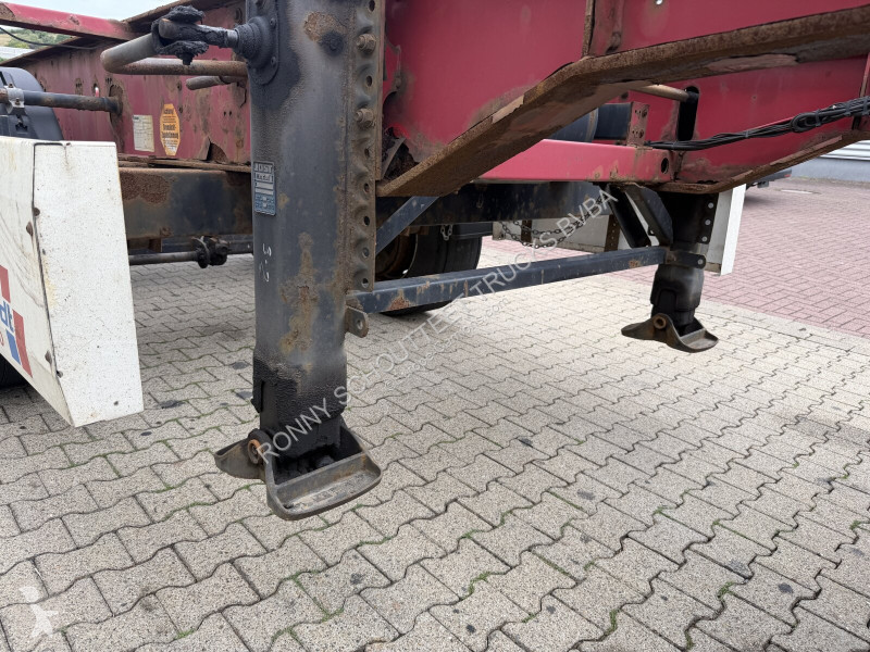 نصف مقطورة Krone SCZ 18 Container-Chassi SCZ 18...