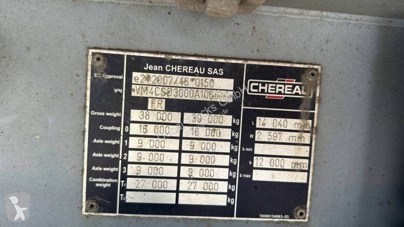 Semirimorchio Chereau Carrier Vector 1950 Mt....