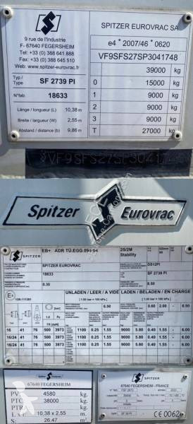نصف مقطورة Spitzer SF2730PI/SF39PI - 1er Main...
