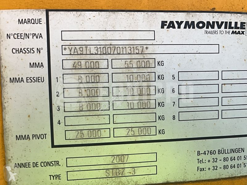 نصف مقطورة Faymonville STBZ3