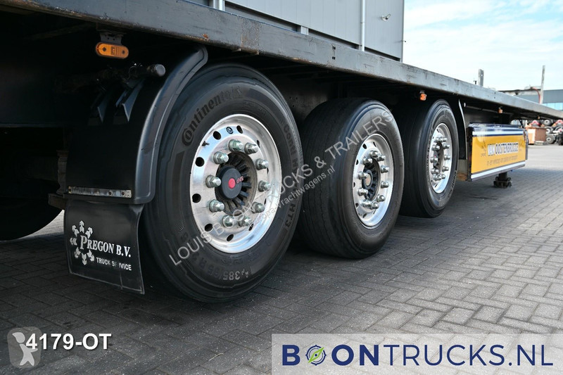 نصف مقطورة Groenewegen DRO-14-27 FLATBED | 2x...