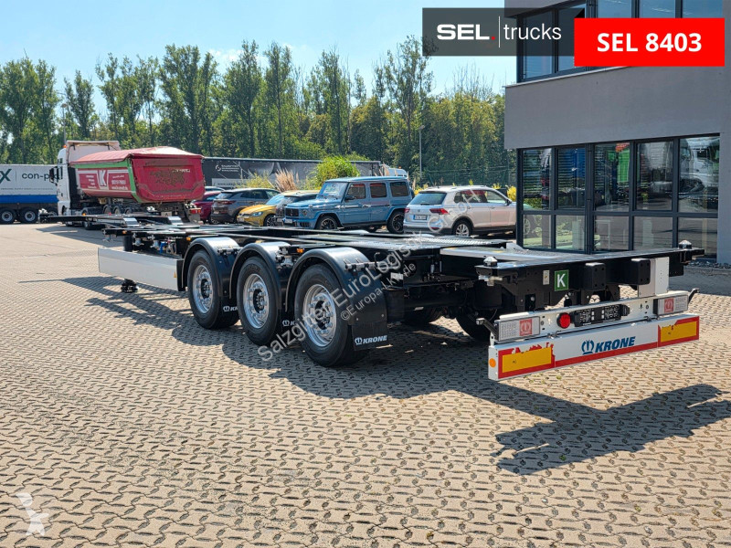 نصف مقطورة Krone / Teleskop | 11.908mm-13.403mm