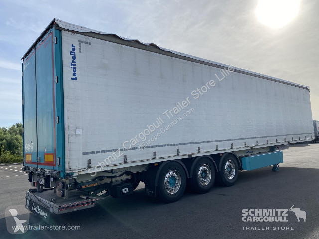 نصف مقطورة Lecitrailer Semitrailer Curtainsider...