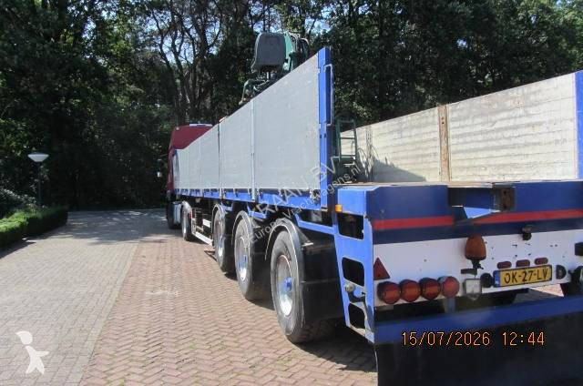 نصف مقطورة Van Hool Kraan oplegger