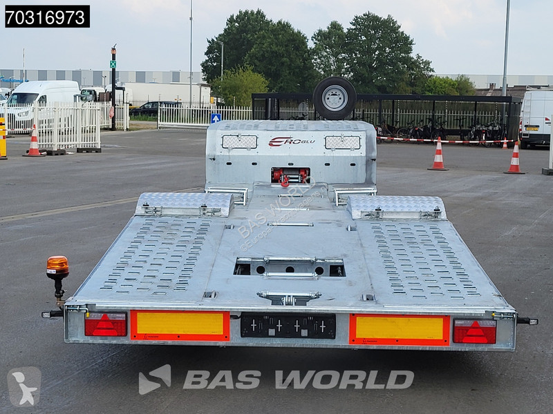 نصف مقطورة Eroglu 1 Axle Trucktransporter SAF...