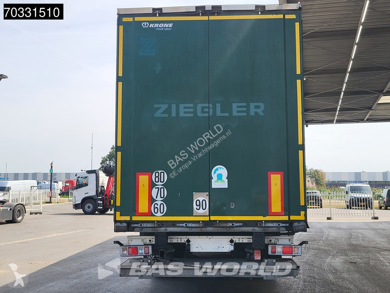 نصف مقطورة Krone Tailgate Lift Axle Palletbox
