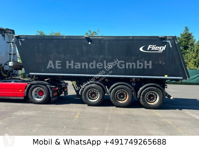 نصف مقطورة Fliegl DHKA 390 Alu-Kasten...