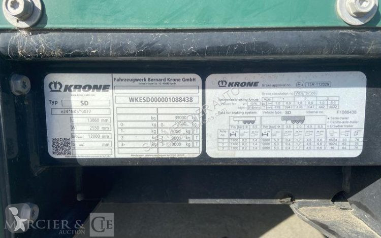 Krone  semi-trailer