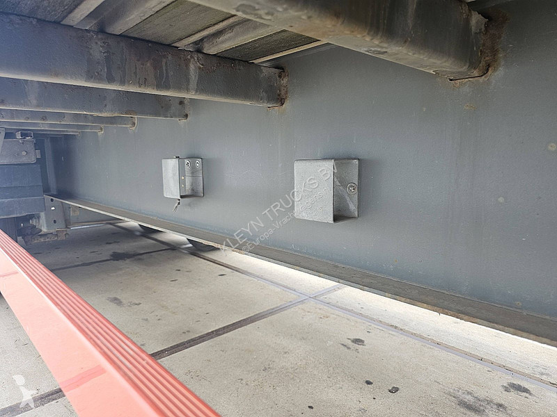 نصف مقطورة Van Hool 3 AXLE PLATFORM HARD WOOD...