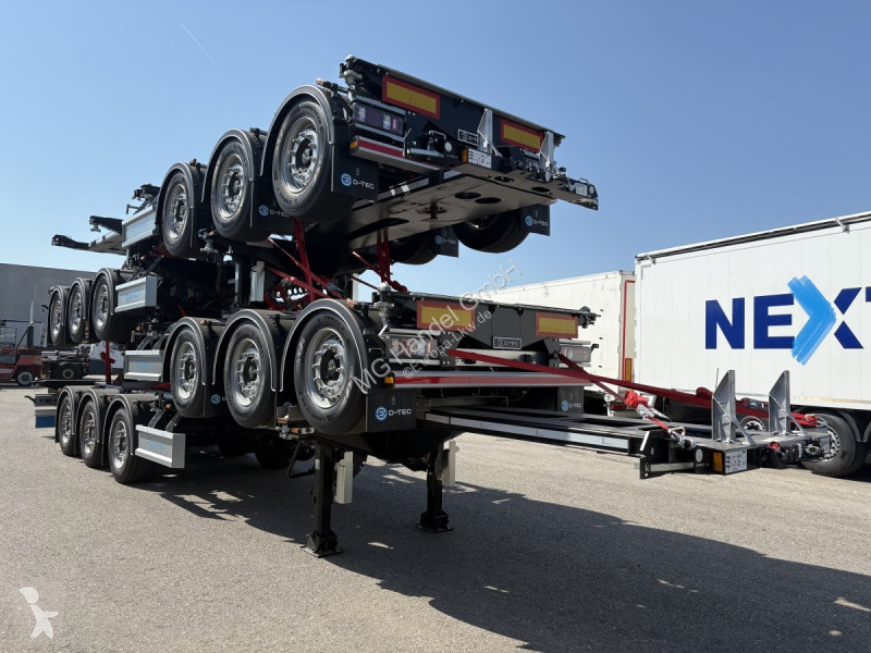 Semirimorchio  D-Tec VCC-01 Containerchassi,...