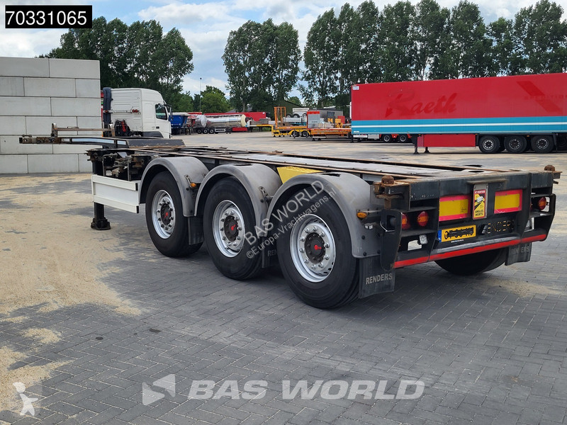نصف مقطورة Renders 3AFCST08 Multi 45ft Lift Axle
