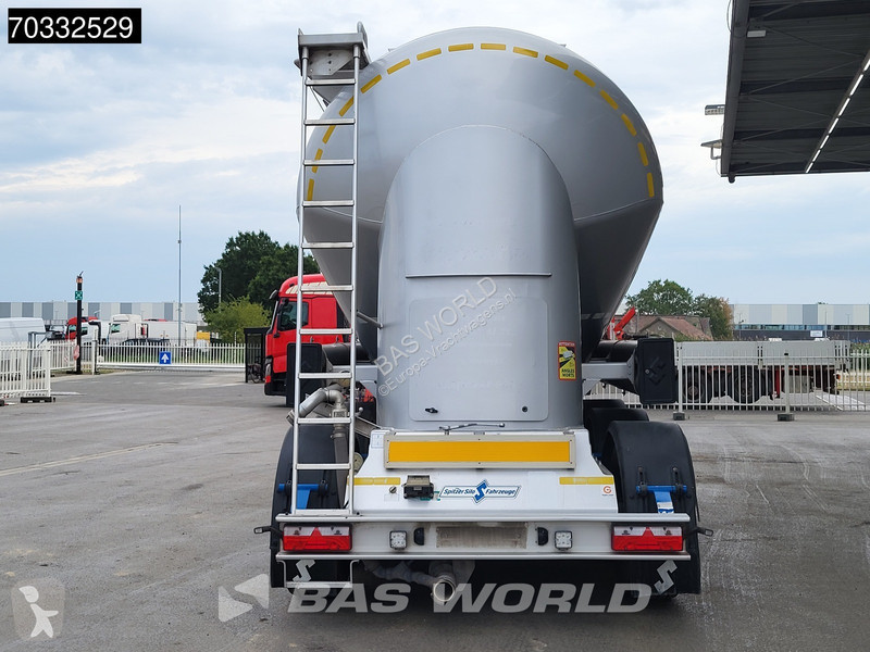 نصف مقطورة Spitzer SFS 2x Liftachse 39m3 Cement