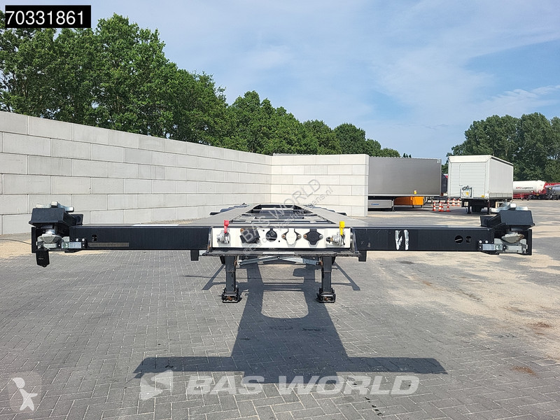 نصف مقطورة Krone 3 axles UNUSED 40ft APK 05/27