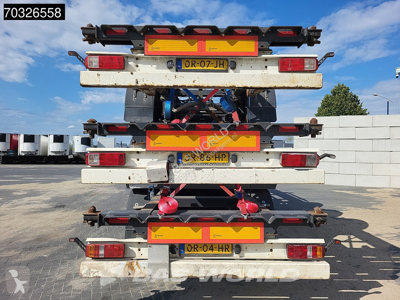 نصف مقطورة Kässbohrer CS APK 10/26 Lift Axle Stack