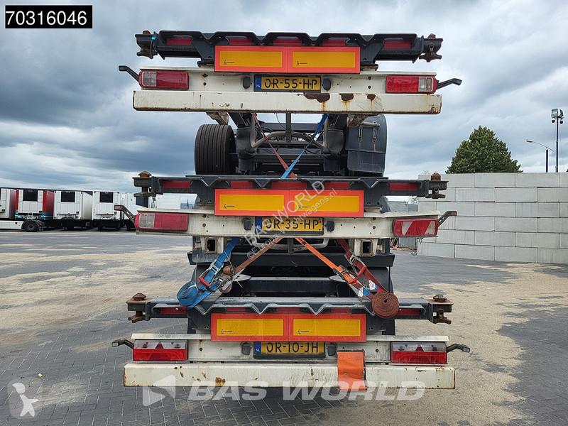 نصف مقطورة Kässbohrer CS 3 axles Lift Axle 40ft