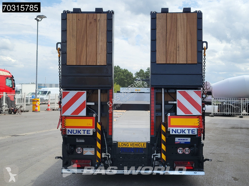 نصف مقطورة  NKTL4 NEW Lift + 2xSteering Axle Ramps
