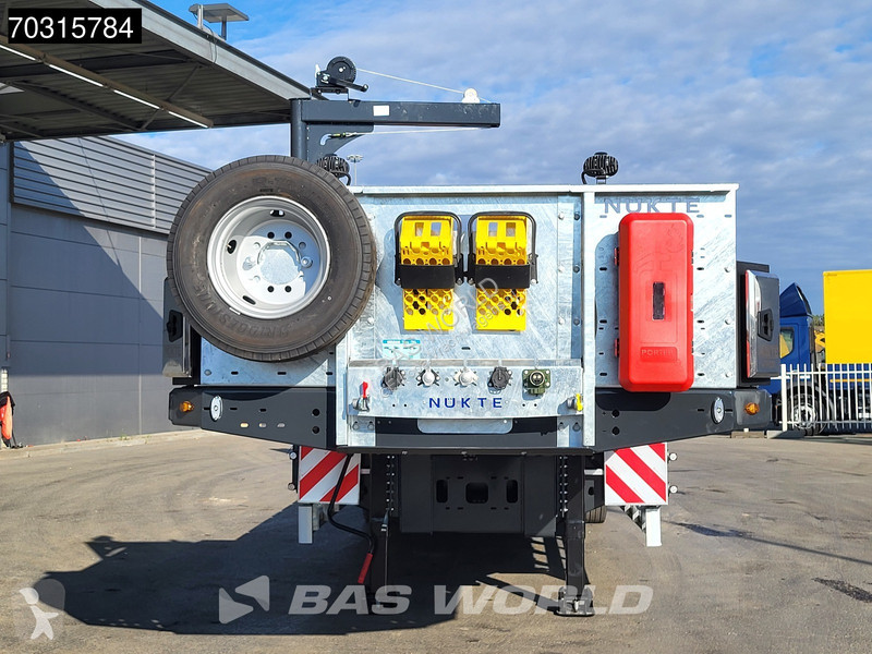 نصف مقطورة  NKTL3 NEW Lift + Steering Axle Ramps