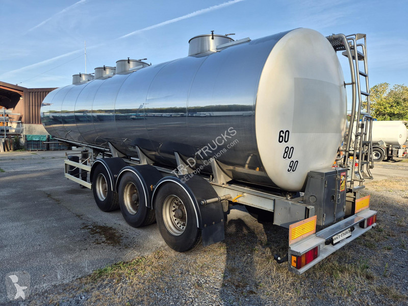 نصف مقطورة Magyar 30500L INSULATED INOX TANK -...