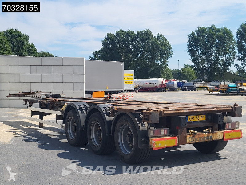 نصف مقطورة Krone 3 axles Multi 45ft