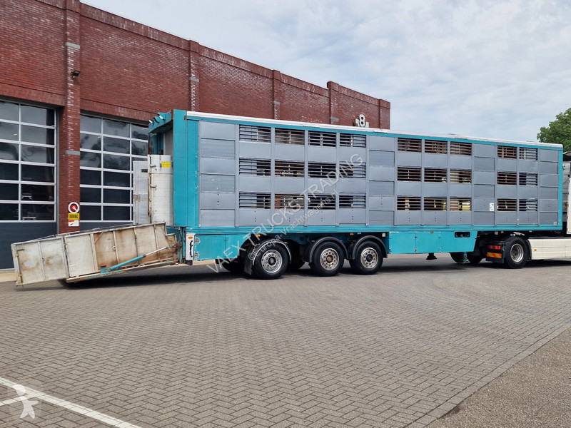 Semirimorchio Lecitrailer Guiton livestock...