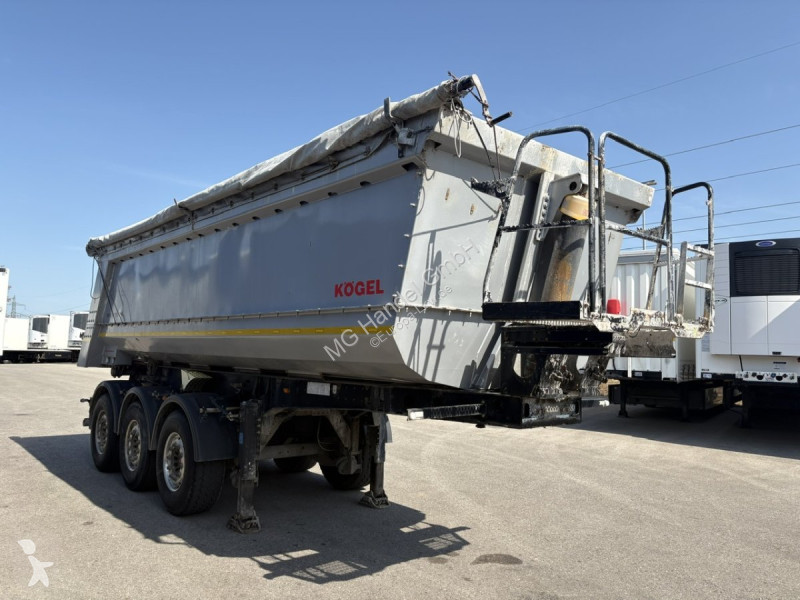 نصف مقطورة Kögel Kippmulde 25m³, Liftachse,...