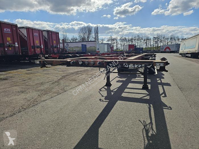 نصف مقطورة Fruehauf VFK TF 38C1 40 2 X20 SMB DRUM