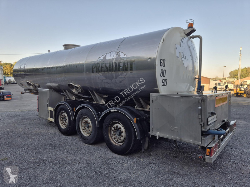 نصف مقطورة Magyar 29000L INSULATED INOX TANK -...