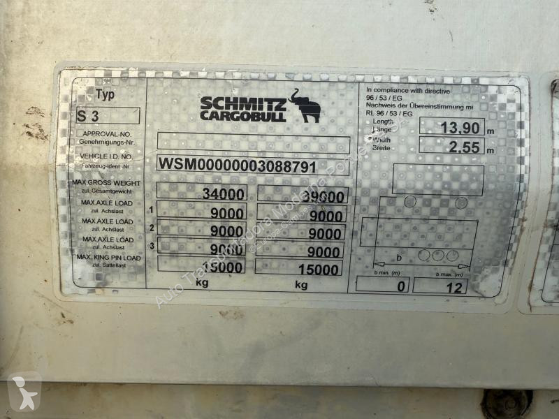 نصف مقطورة Schmitz Cargobull  Semi-Reboque